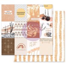 Prima Golden Desert Cardstock 12X12 - Just Go With It UTGENDE