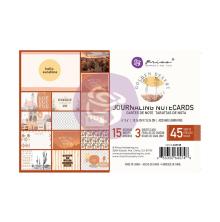 Prima Journaling Cards 4X6 45/Pkg - Golden Desert UTGENDE