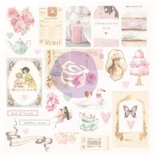 Prima Cardstock Ephemera 31/Pkg - With Love UTGENDE