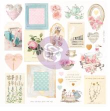 Prima Cardstock Ephemera 27/Pkg - With Love UTGENDE