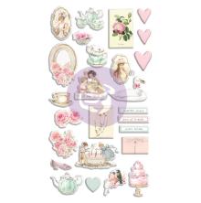 Prima Puffy Stickers 26/Pkg - With Love UTGENDE