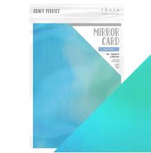 Tonic Studios Craft Perfect Mirror Card A4 - Marina Mist 9778E