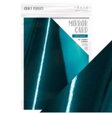 Tonic Studios Craft Perfect Mirror Card A4 - Turkish Turquoise 8701E