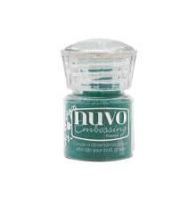 Tonic Studios Nuvo Embossing Powder - Glimmering Green 593N