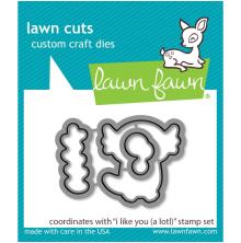 Lawn Fawn Dies - I Like You (A lotl) LF2465