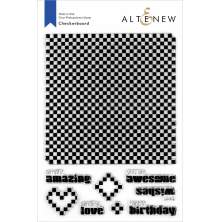 Altenew Clear Stamps 6X8 - Checkerboard