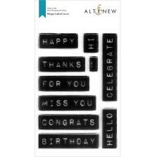 Altenew Clear Stamps 4X6 - Mega Label Love