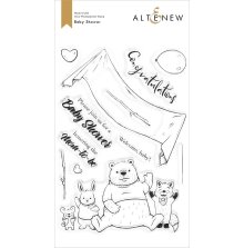 Altenew Clear Stamps 4X6 &amp; Die Bundle - Baby Shower
