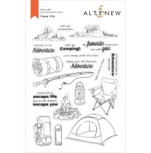 Altenew Clear Stamps 6X8 - Camp Life