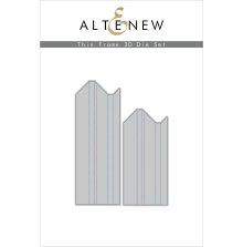 Altenew Die Set - Thin Frame 3D