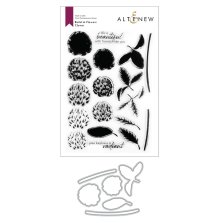 Altenew Clear Stamp And Die Build A flower - Clover