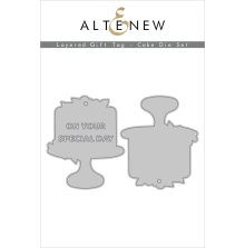 Altenew Die Set - Layered Gift Tag Cake