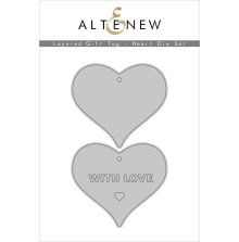 Altenew Die Set - Layered Gift Tag Heart