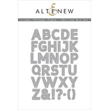 Altenew Die Set - Linear Pathway Alpha Outline