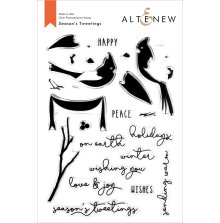 Altenew Clear Stamps 6X8 - Seasons Tweetings