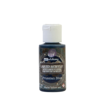 Prima Finnabair Art Alchemy Liquid Acrylic Paint 30ml - Prussian Blue