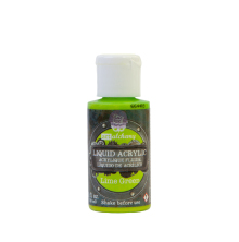 Prima Finnabair Art Alchemy Liquid Acrylic Paint 30ml - Lime Green