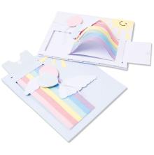 Sizzix Thinlits Dies - Rainbow Slider Card