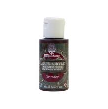 Prima Finnabair Art Alchemy Liquid Acrylic Paint 30ml - Crimson