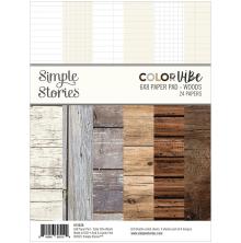 Simple Stories Double-Sided Paper Pad 6X8 - Color Vibe Woods