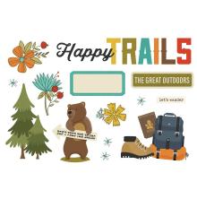 Simple Stories Simple Page Pieces - Happy Trails