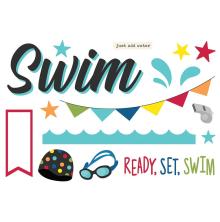 Simple Stories Simple Page Pieces - Swim