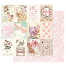 Prima Magic Love Cardstock 12X12 - Sweetness UTGENDE