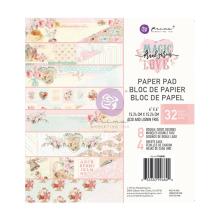 Prima Double-Sided Paper Pad 6X6 32/Pkg - Magic Love UTGENDE