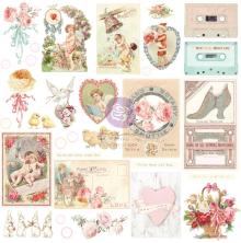 Prima Cardstock Ephemera 33/Pkg - Magic Love Shapes UTGENDE