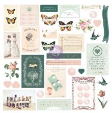 Prima Cardstock Ephemera 33/Pkg - My Sweet Shapes UTGENDE