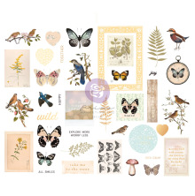 Prima Chipboard Stickers 31/Pkg - Nature Lover UTGENDE