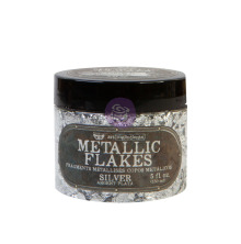 Prima Art Ingredients Metal Flakes 150ml - Silver