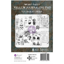 Prima Art Daily Vellum Pad 32/Pkg - Vintage Stories