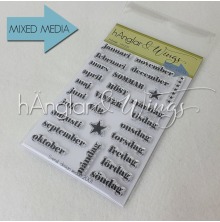 hnglar &amp; Wings Clear Stamps - Mnader