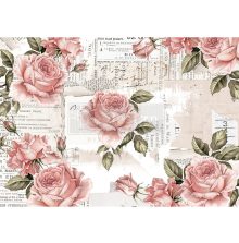Prima Redesign Rice Paper 11.5X16.25 - Floral Sweetness