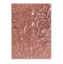 Sizzix 3-D Textured Impressions Embossing Folder - Folk Doodle