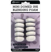 Ranger Mini Ink Blending Foams 1inch Round 10/Pkg - Domed