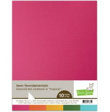 Lawn Fawn Textured Dot Cardstock - Tropical