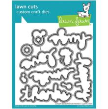 Lawn Fawn Dies - Scripty Bubble Sentiments LF2503