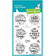 Lawn Fawn Clear Stamps 4X6 - Magic Messages