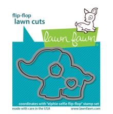 Lawn Fawn Dies - Elphie Selfie Flip-Flop LF2515