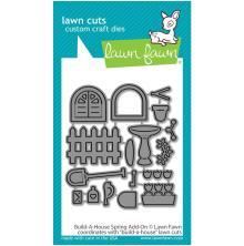 Lawn Fawn Dies - Build-A-House Spring Add-On LF2524