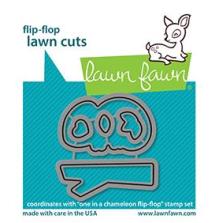 Lawn Fawn Dies - One In A Chameleon Flip-Flop LF2513