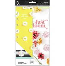 Me &amp; My Big Ideas CLASSIC Happy Planner Dashboards - Pressed Florals UTGENDE