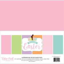Echo Park Solid Cardstock 12X12 6/Pkg - Welcome Easter