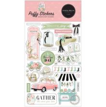 Carta Bella Puffy Stickers - Flower Garden