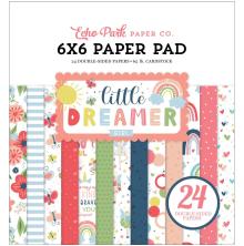 Echo Park Double-Sided Paper Pad 6X6 - Little Dreamer Girl