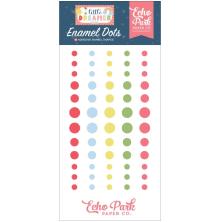 Echo Park Adhesive Enamel Dots 60/Pkg - Little Dreamer Girl