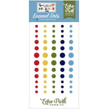 Echo Park Adhesive Enamel Dots 60/Pkg - Little Dreamer Boy