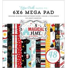 Echo Park Double-Sided Mega Paper Pad 6X6 - A Magical Place